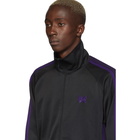 Needles Black Smooth Track Jacket