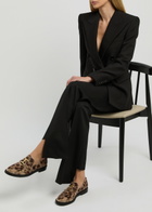 Chloe Marcie 25 Leopard-print Velvet Loafers