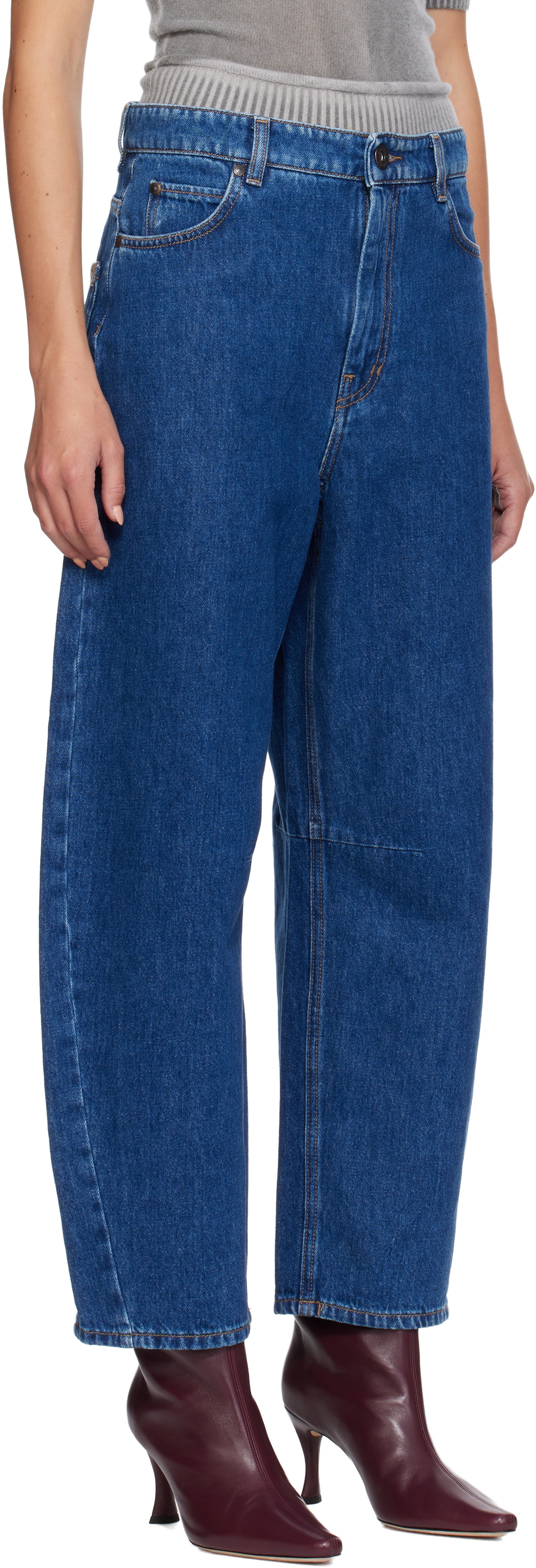 Weekend Max Mara Navy Douglas Jeans