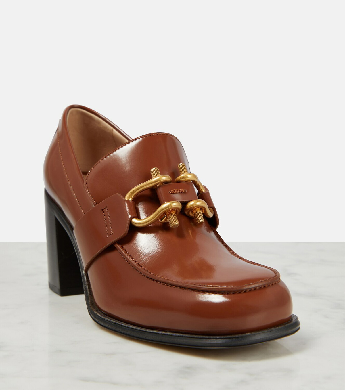 Bottega Veneta Monsieur leather loafers