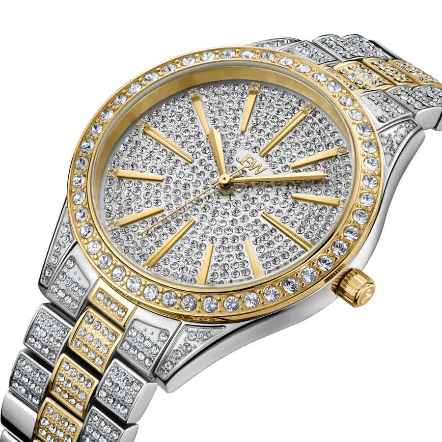 JBW Cristal 39 Silver-tone Dial Ladies Watch J6346D