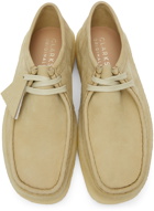 Clarks Originals Beige Nubuck Wallabee Cup Derbys