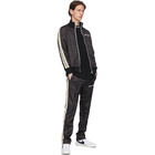 Palm Angels Black Croco Track Jacket