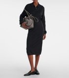 Tod's Wool and silk polo dress