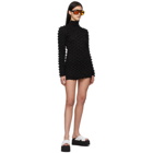 Marques Almeida Black Spiked Dress