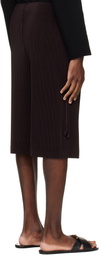 HOMME PLISSÉ ISSEY MIYAKE Brown Wear Or Wrap Shorts