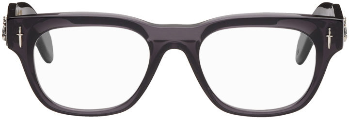 Photo: Cutler and Gross Gray The Great Frog Edition Crossbones Glasses