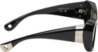 Jean Paul Gaultier Black 'The Parisian Cat' Sunglasses