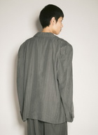 Balenciaga Pinstriped Tailored Blazer