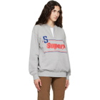 Stella McCartney Gray 'Superstar' Cotton Sweatshirt