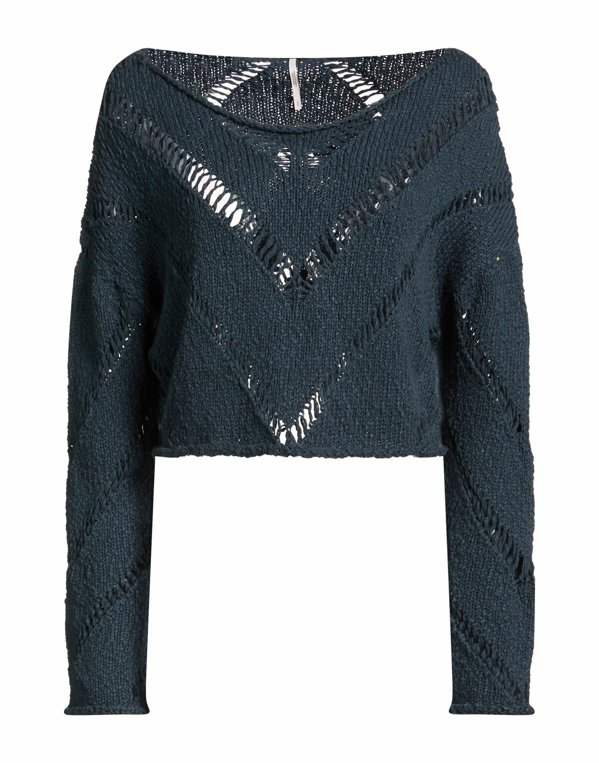 Free People Womens Sweater Deep teal