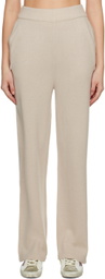 Golden Goose Beige Patch Lounge Pants
