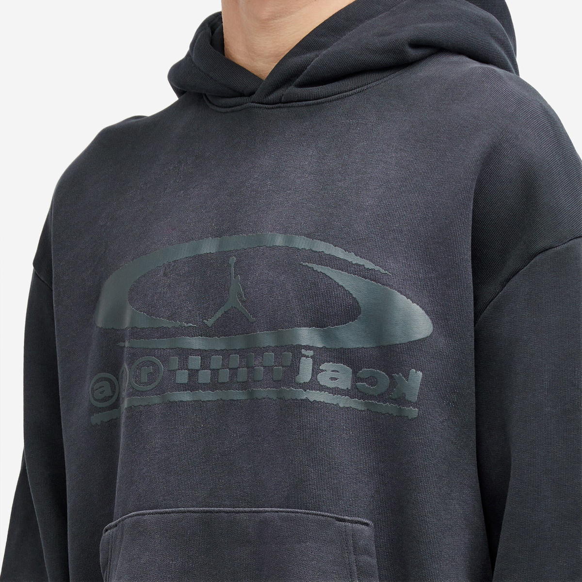 Air Jordan Men's x Travis Scott Pullover Hoodie in Black