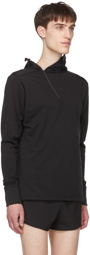 District Vision Black Johannes Thermal Sweater