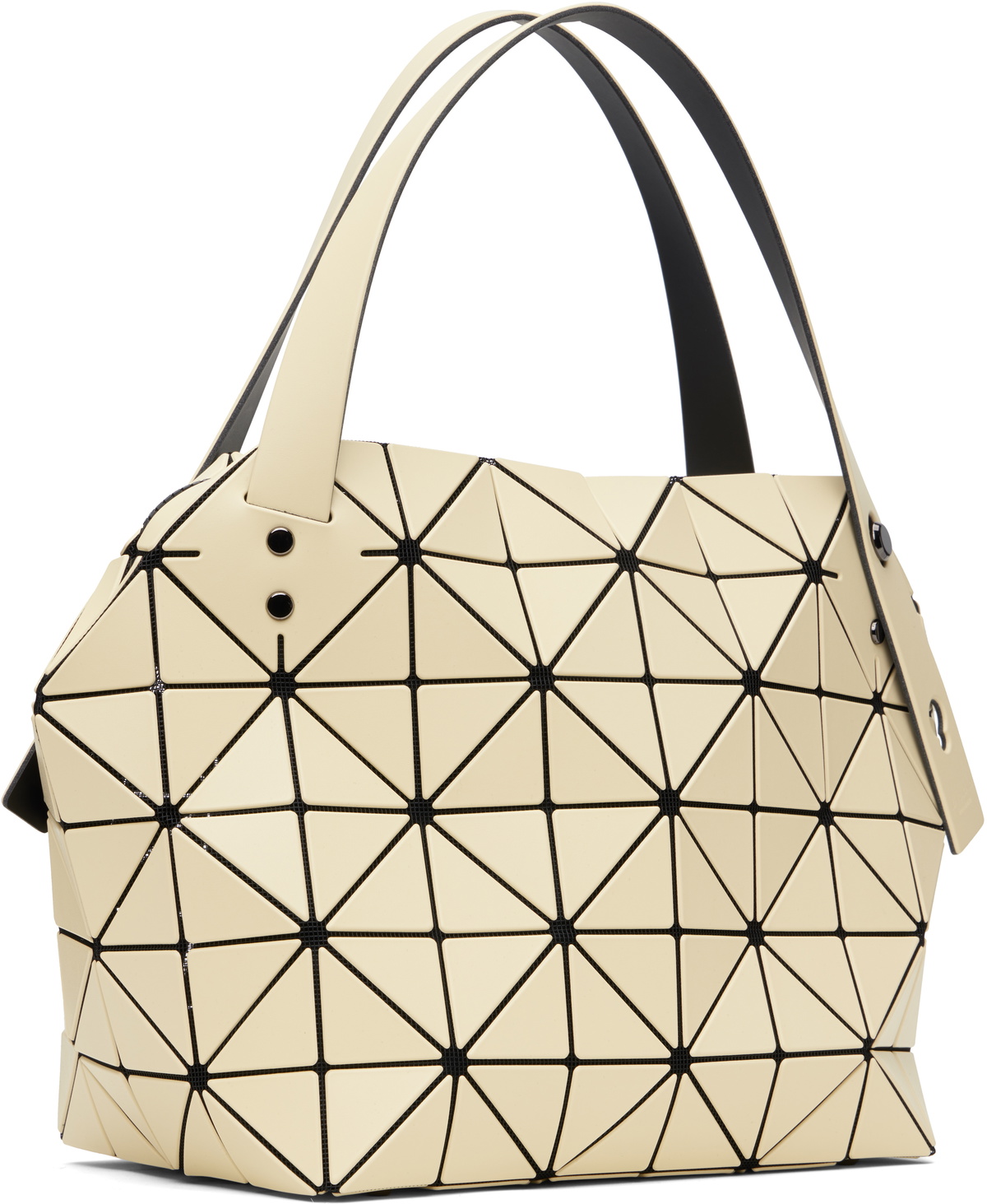BAO BAO ISSEY MIYAKE Yellow Boston Bag Bao Bao Issey Miyake