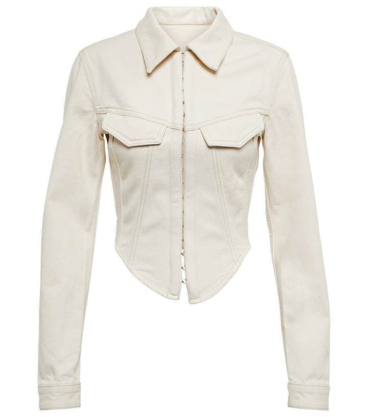 Photo: Dion Lee - Denim jacket