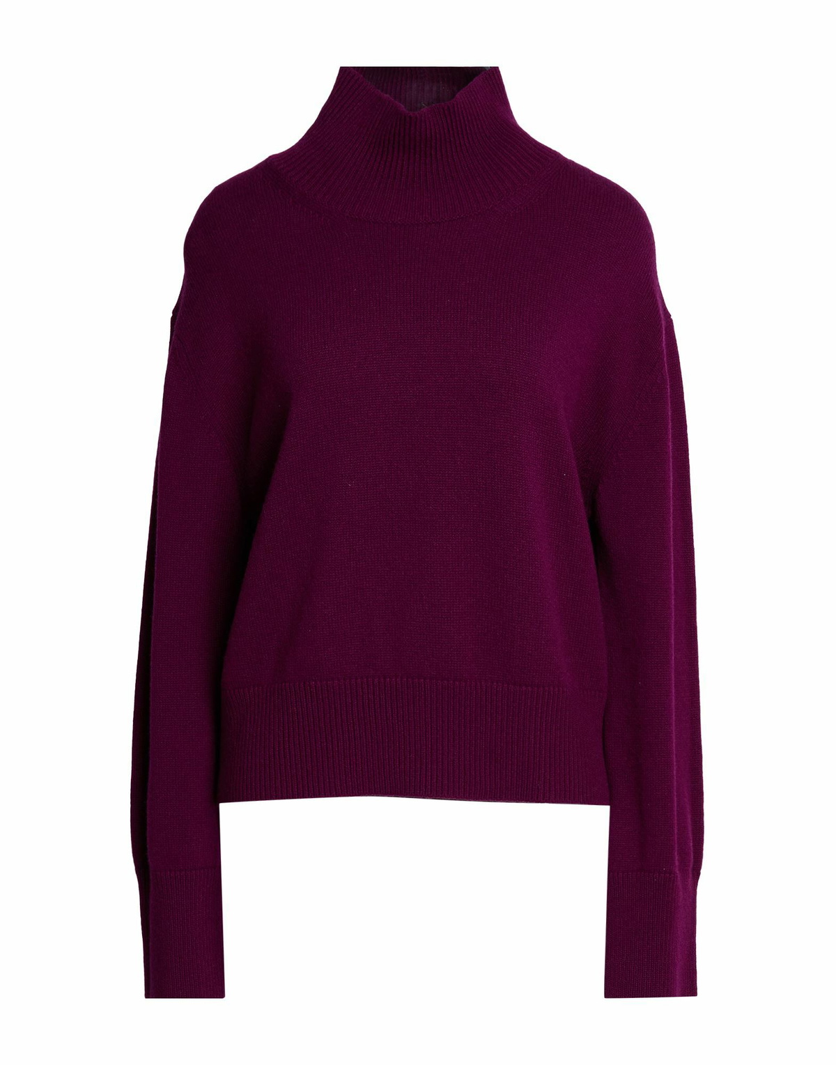 Annagreta Womens Turtleneck Plum