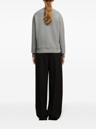 AMI Paris Grey Ami De Coeur Sweatshirt