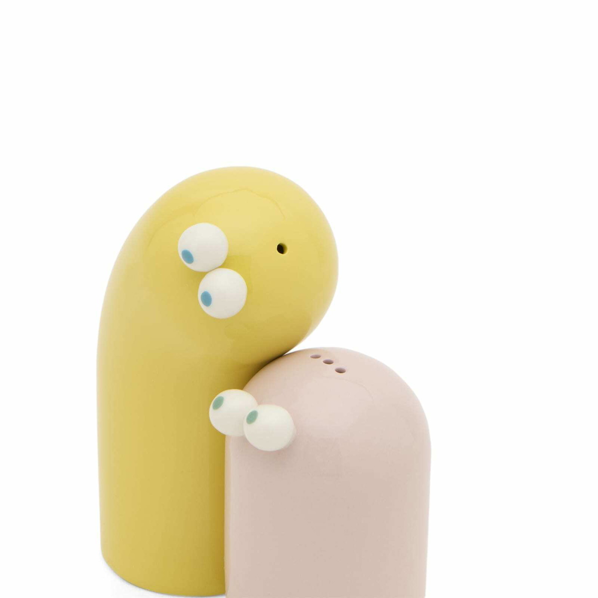 Home Studyo x Lucas Zanotto Salt & Pepper Shakers in Yellow/Pink 
