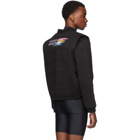 Marine Serre Black Padded F1 Bomber Jacket