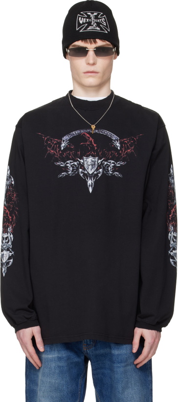 Photo: VETEMENTS Black Metal Longsleeve T-shirt
