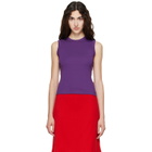 FLORE FLORE Purple Esmé Tank Top