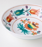 Cabana Lia floral ceramic serving bowl