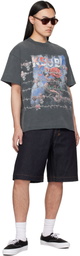 Ksubi Gray Death Snake Ekcess S/S Rhino T-shirt
