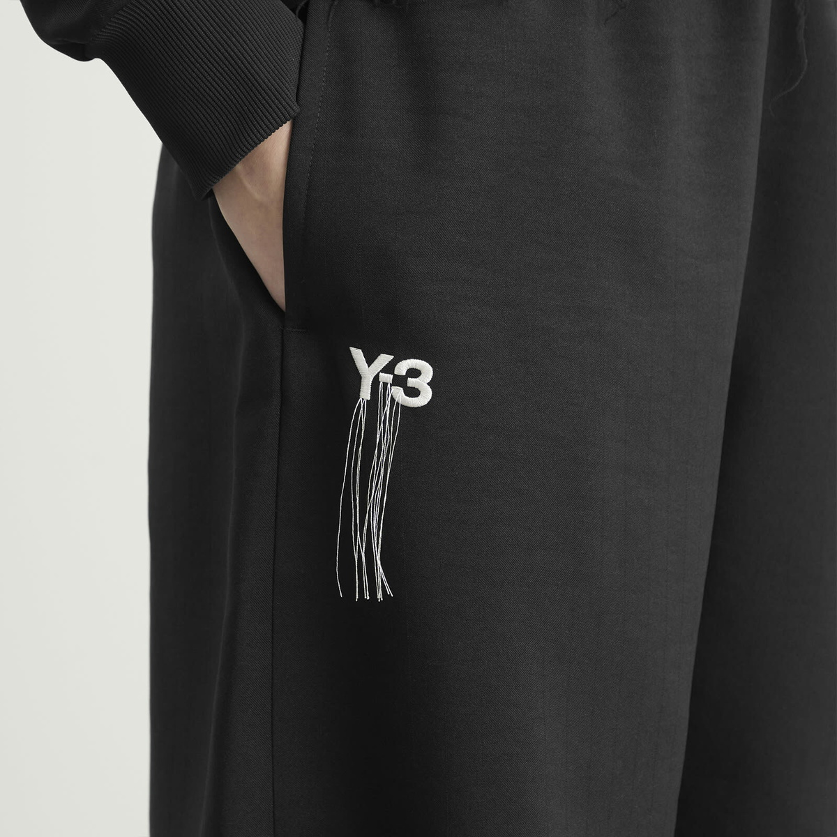 Y-3 Women's 3-Stripe Shorts in Black