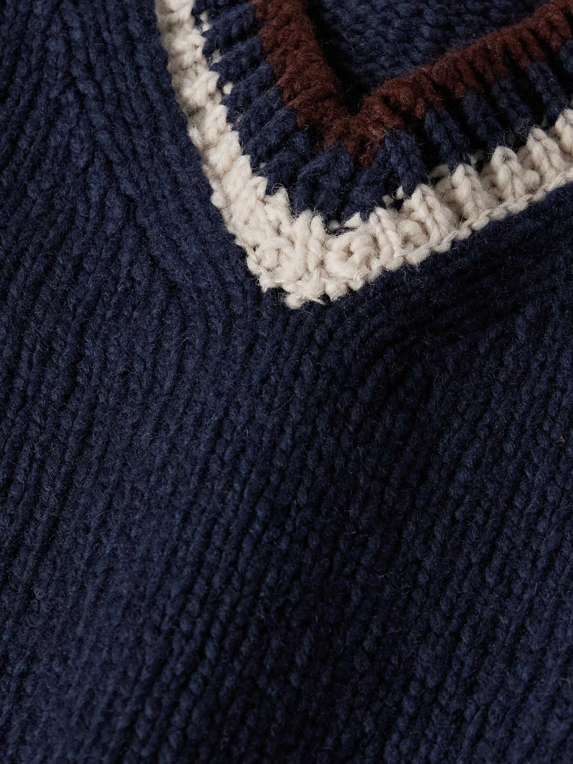 Visvim - College Wool Sweater - Blue