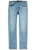 7 For All Mankind Slimmy Tapered-leg Jeans Light Blue