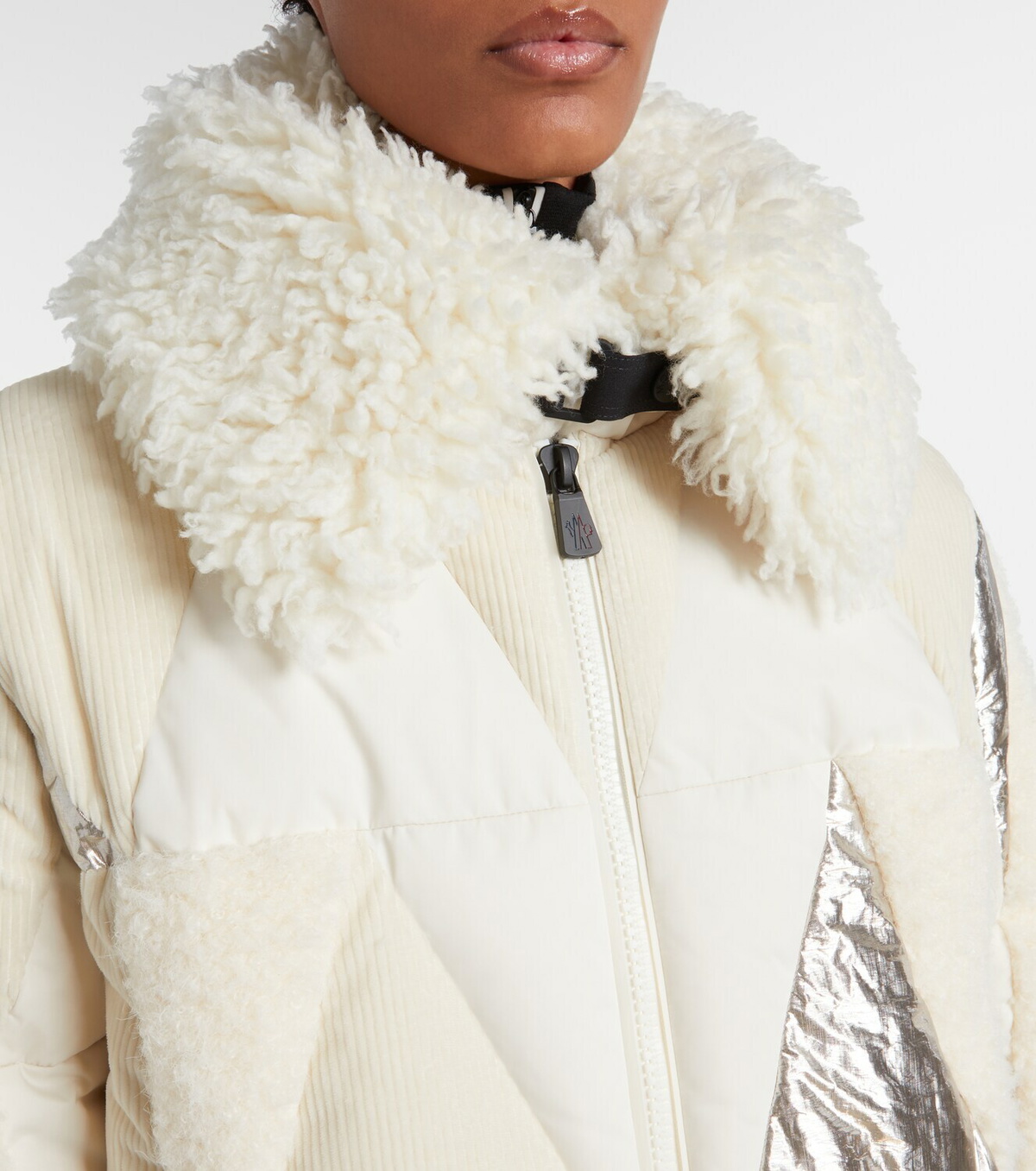 Moncler Grenoble Pamiers hooded down ski jacket