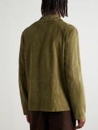 Marni - Suede Overshirt - Green