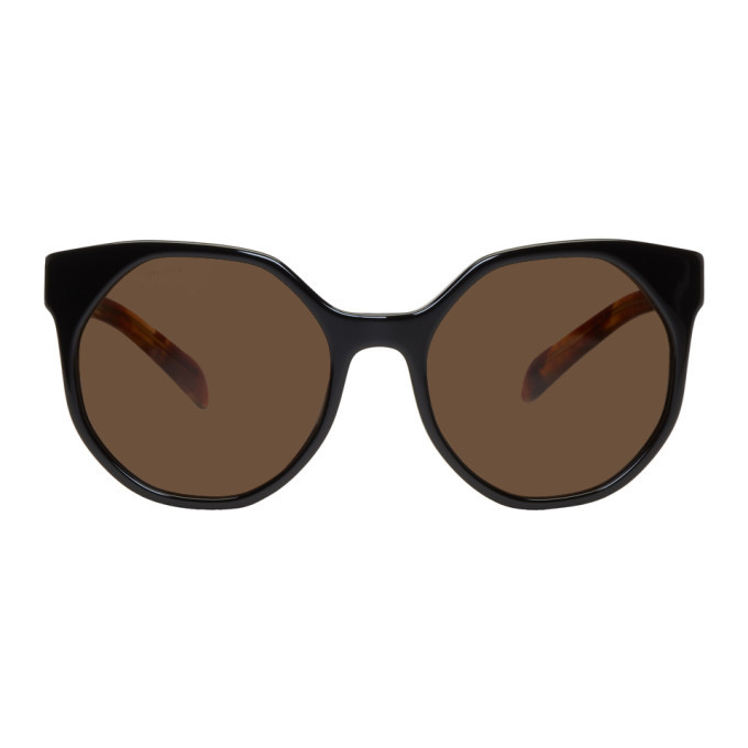 Fendi Octagonal Acetate Sunglasses - Brown Multi