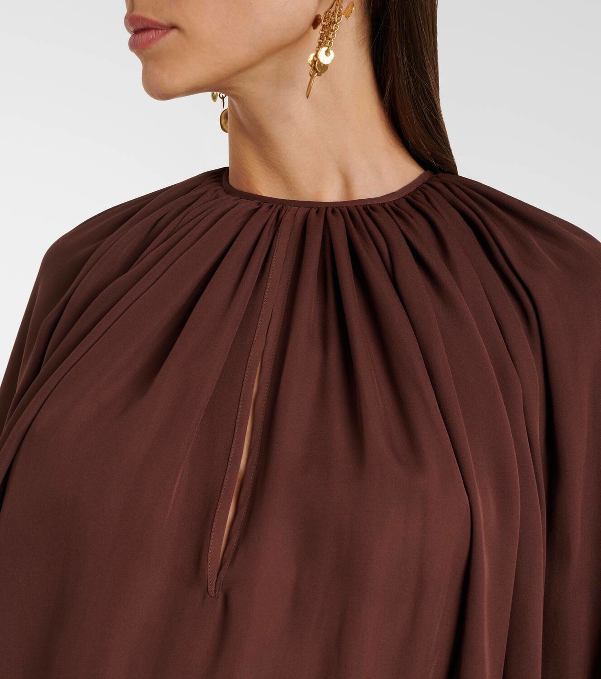 Johanna Ortiz Silk georgette blouse