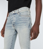 Amiri - Stack low-rise skinny jeans