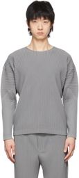 Homme Plissé Issey Miyake Grey Monthly Color February T-Shirt