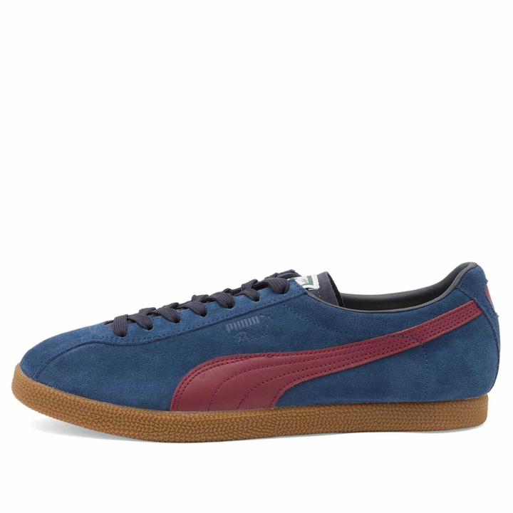 Photo: Puma Brasil Sneaker in Persian Blue/Team Regal Red