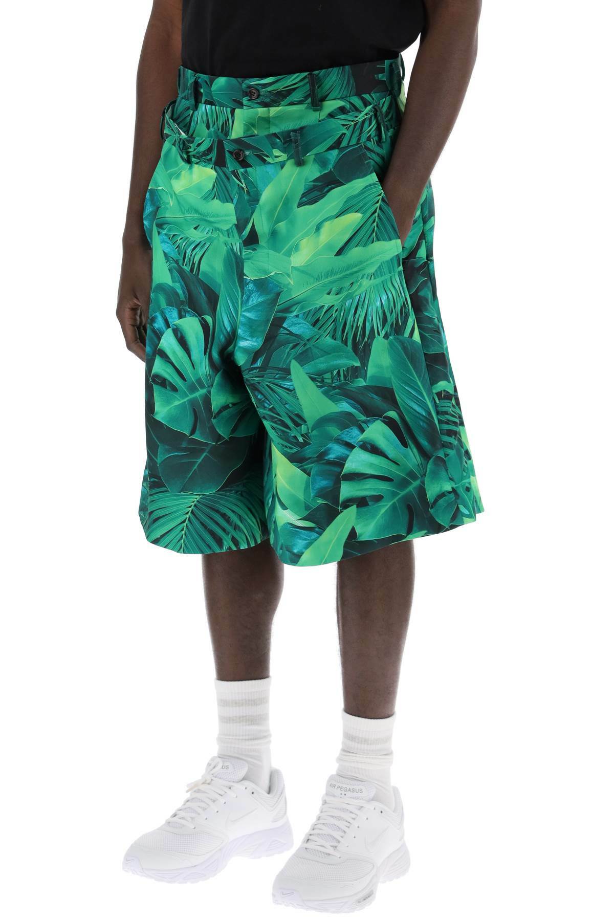 Comme Des Garҫons Homme Vichy Bermuda Shorts main image 0