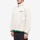 Adidas Men's ADV FC RC PF Half Zip Sweat in Wonder White/Dark Green