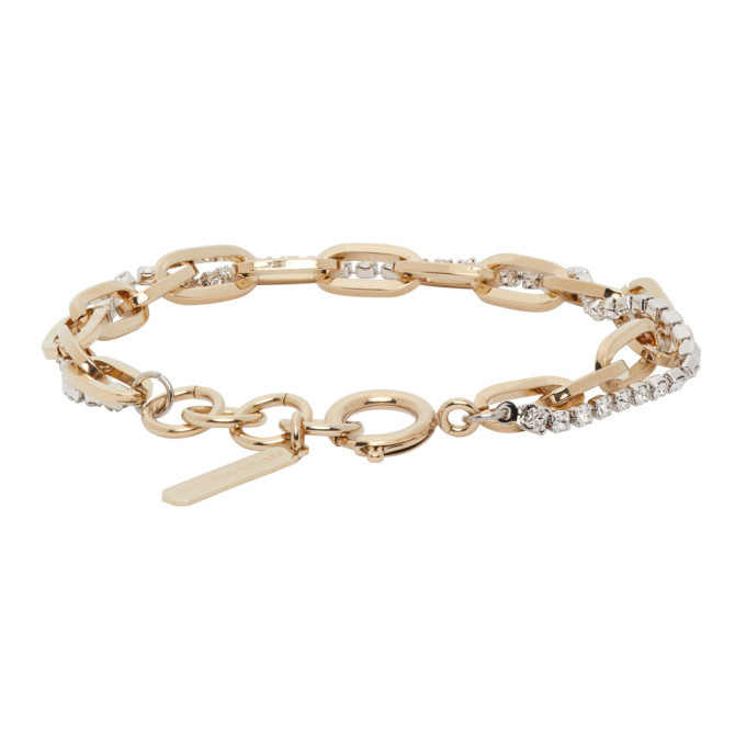 アクセサリー JUSTINE CLENQUET Kirsten Gold Bracelet Justine Clenquet Gold Kirsten Bracelet Justine Clenquet