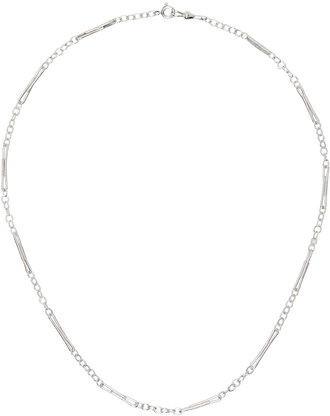 Photo: Pearls Before Swine Silver Ofer Necklace