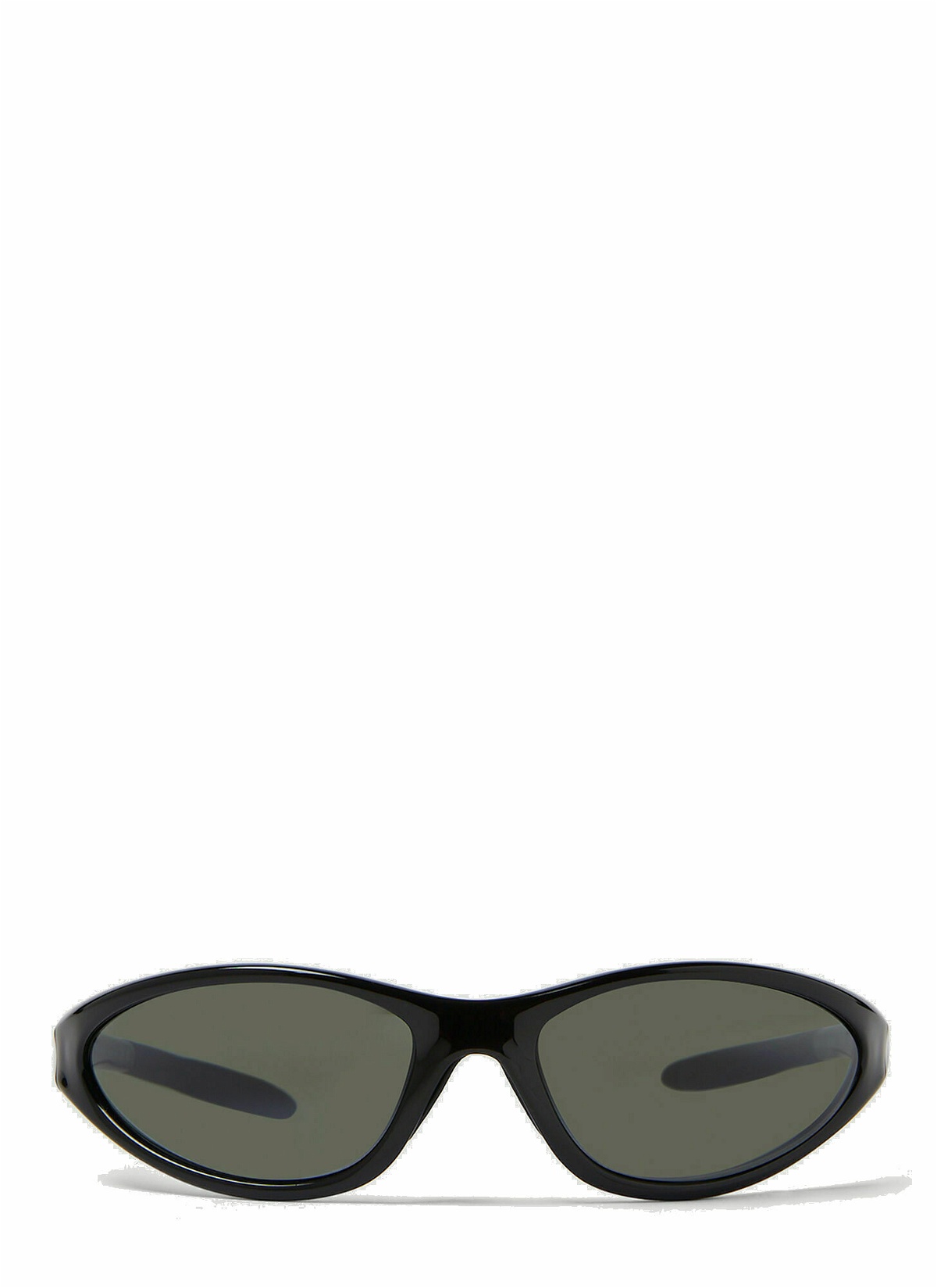 Photo: x Vuarnet Wrap Around Sunglasses in Black