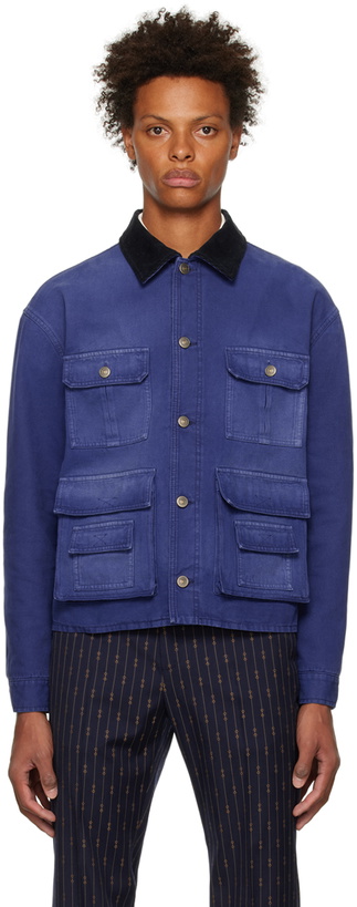 Photo: Gucci Blue Padded Jacket