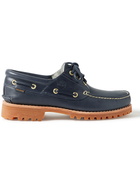 Timberland - Aimé Leon Dore 3-Eye Lug Leather Boat Shoes - Blue