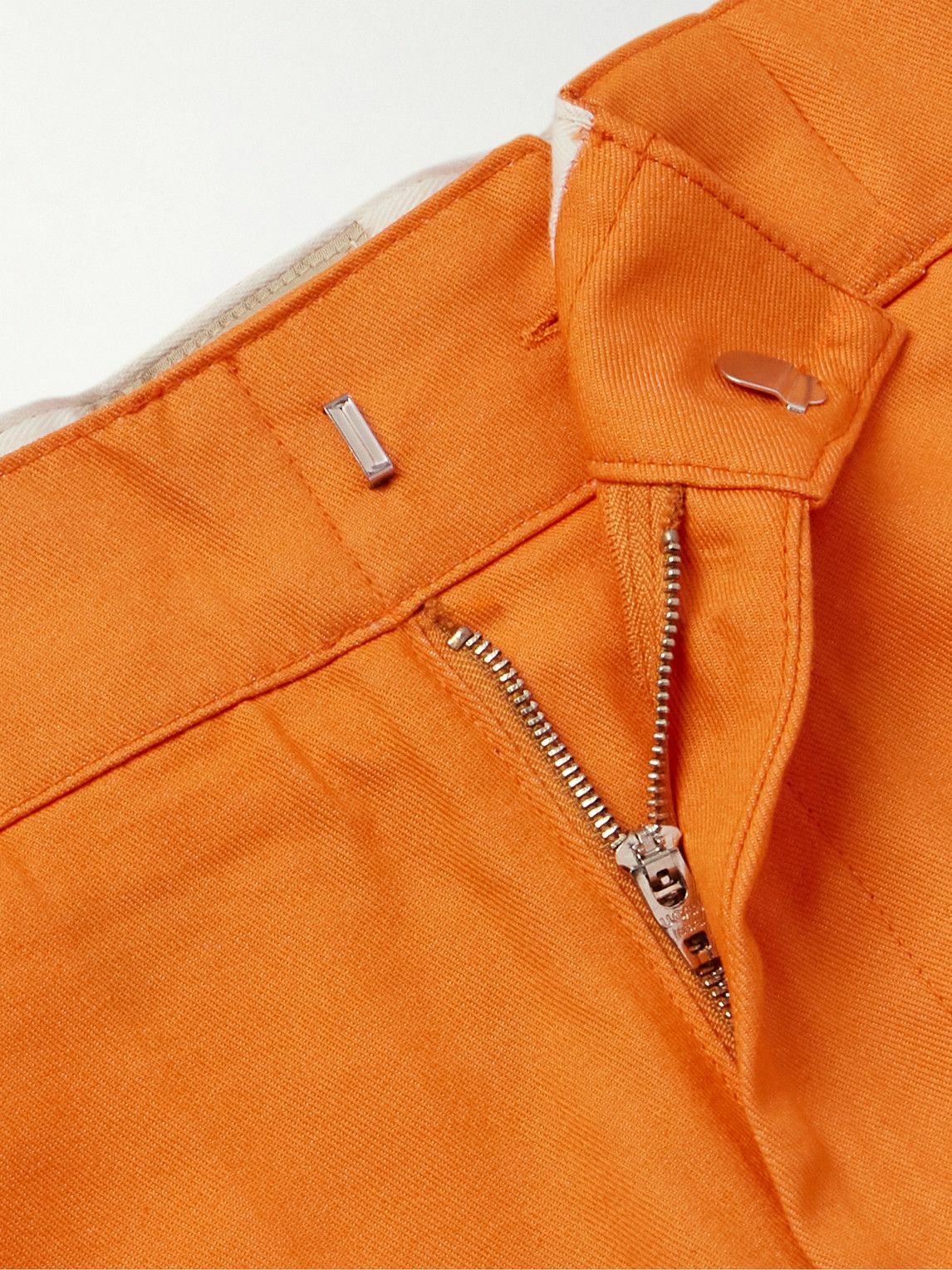 Gallery Dept. - Flared Cotton-Twill Chinos - Orange