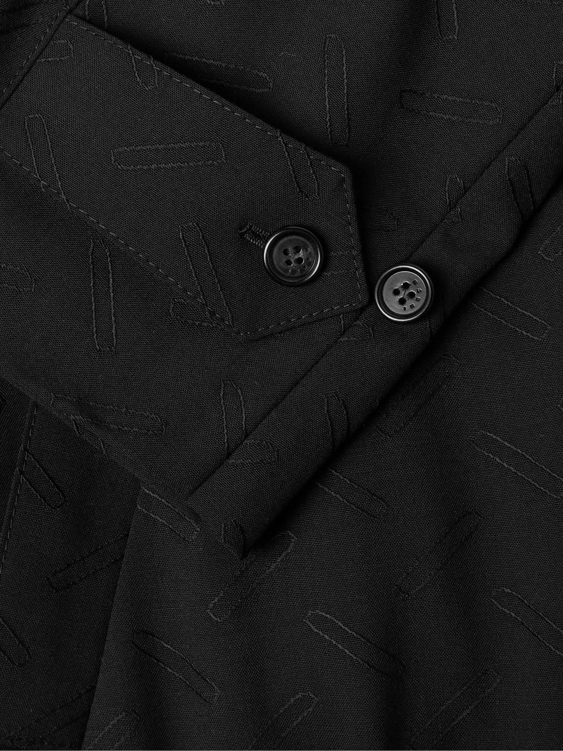 Marni - Confetti Embroidered Wool Blouson Jacket - Black
