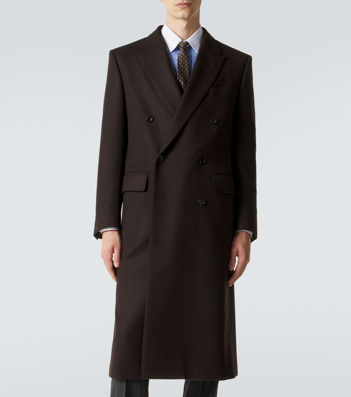 Tom Ford Double-breasted cashmere coat