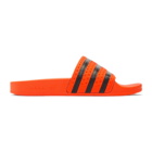 adidas Originals Orange Adilette Slides