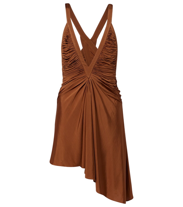 Photo: Christopher Esber Draped jersey minidress